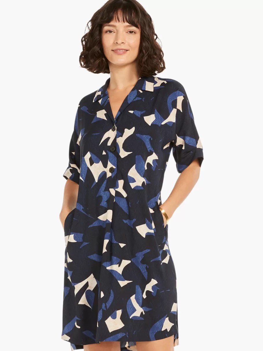 NIC+ZOE Abstract Billow Dress^Women Dresses + Skirts