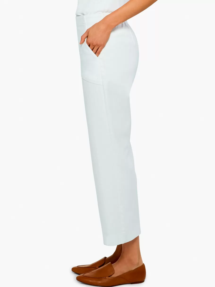 NIC+ZOE All Day Slim Wide Crop Pant^Women Pants
