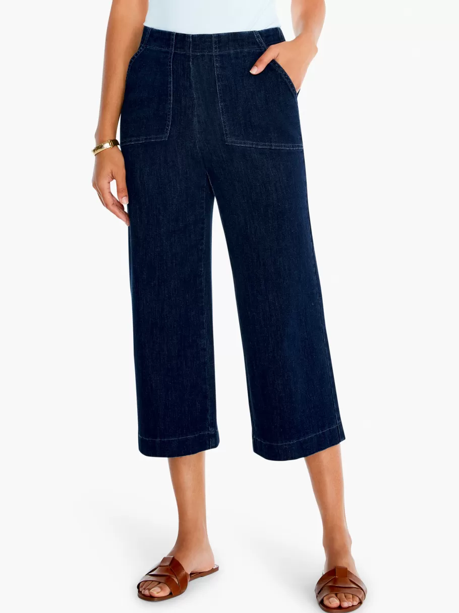 NIC+ZOE All Day Wide-Leg Crop Jean^Women Pants
