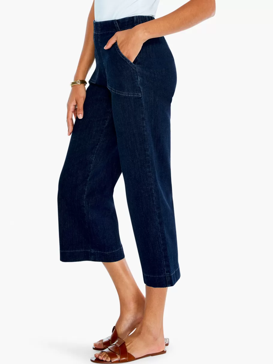 NIC+ZOE All Day Wide-Leg Crop Jean^Women Pants
