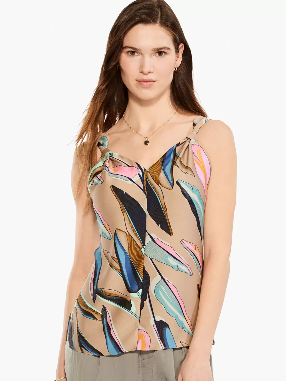 NIC+ZOE Banana Leaves Tank^Women Shirts + Blouses