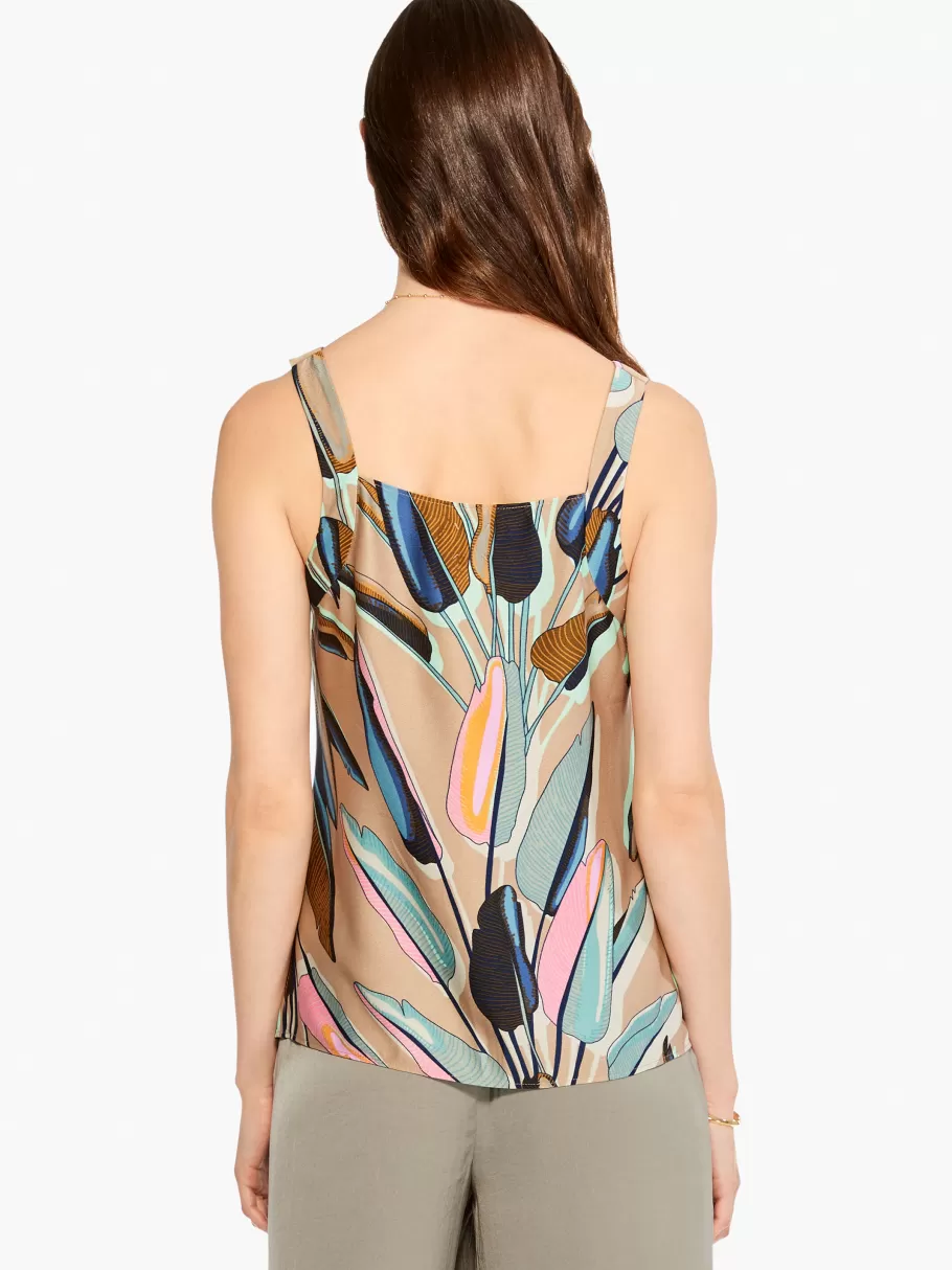NIC+ZOE Banana Leaves Tank^Women Shirts + Blouses