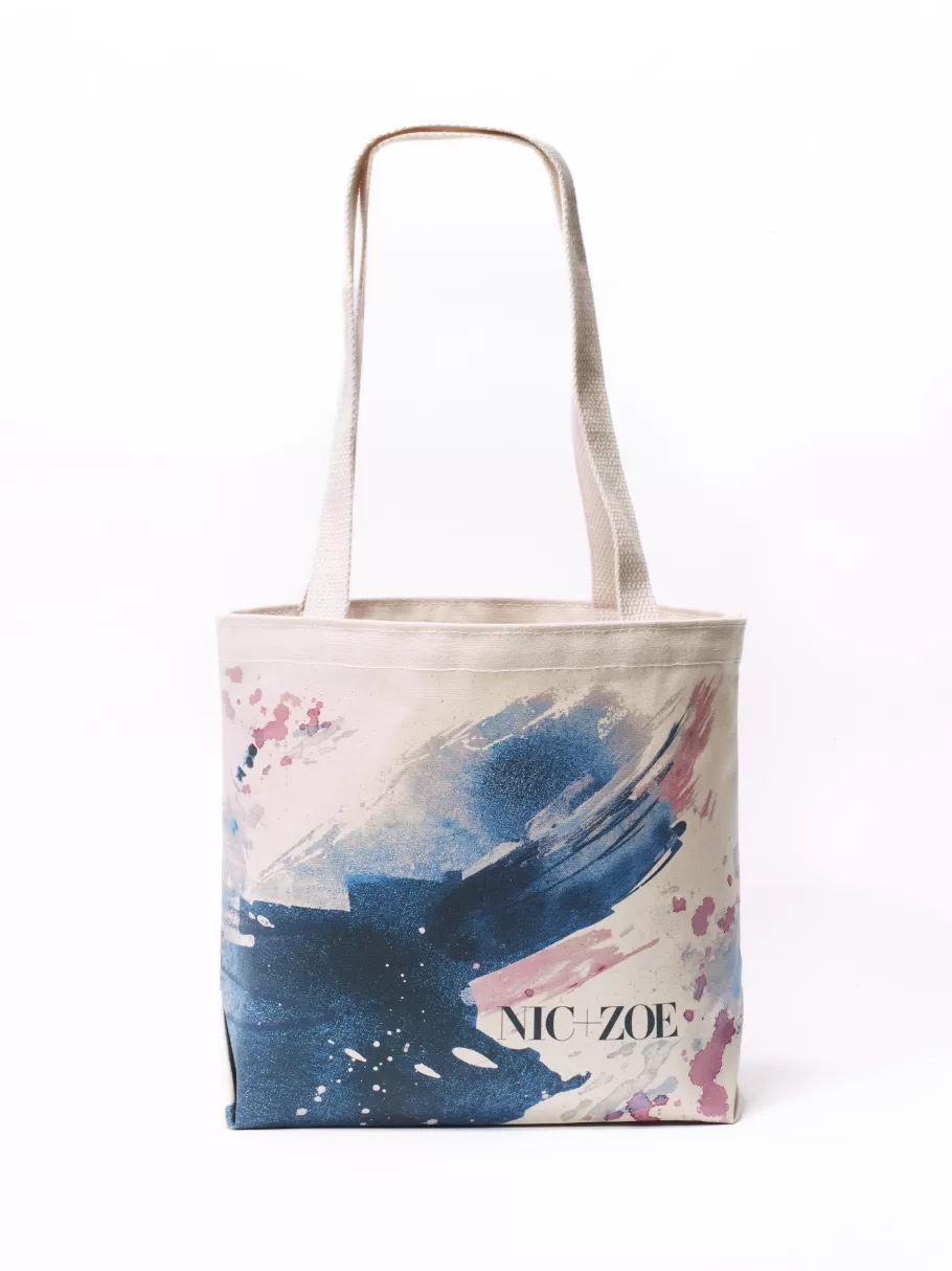 NIC+ZOE Canvas Tote Bag^Women Handbags