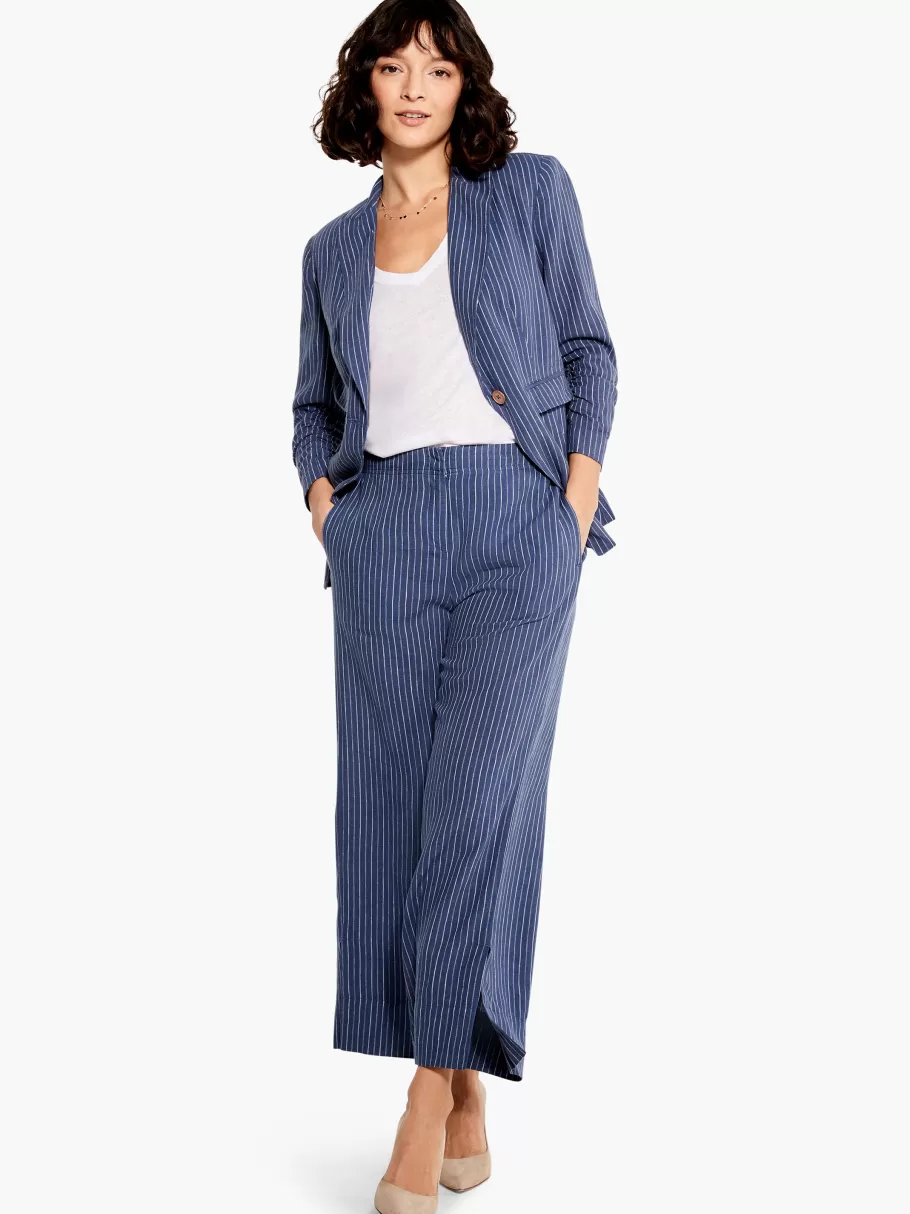 NIC+ZOE Central Park Wide-Leg Ankle Pant^Women Pants