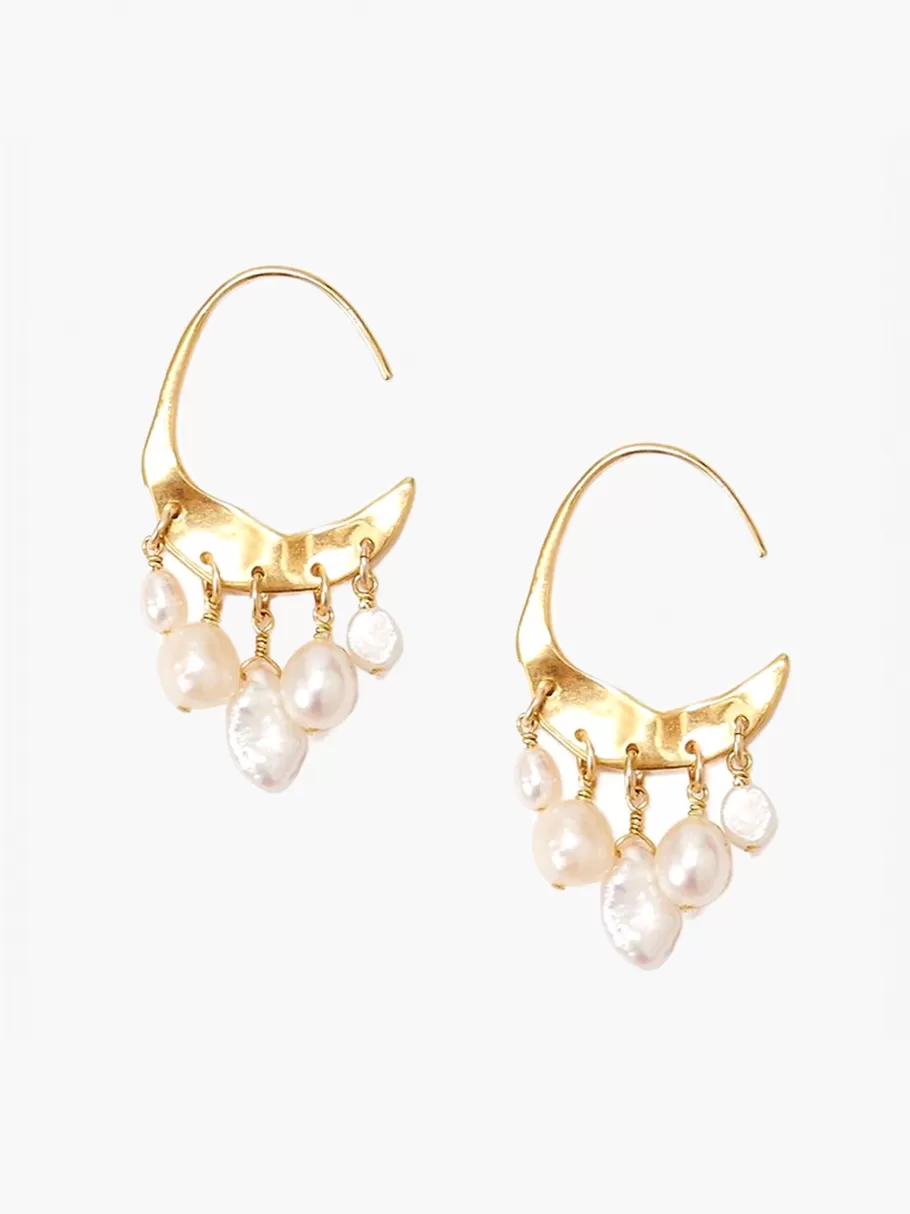 NIC+ZOE Chan Luu - Crescent Drops Earring^Women Jewelry