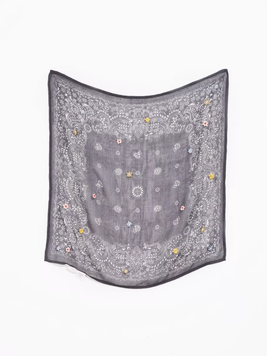 NIC+ZOE Chan Luu - Embroidered Bandana^Women Scarves + Gloves