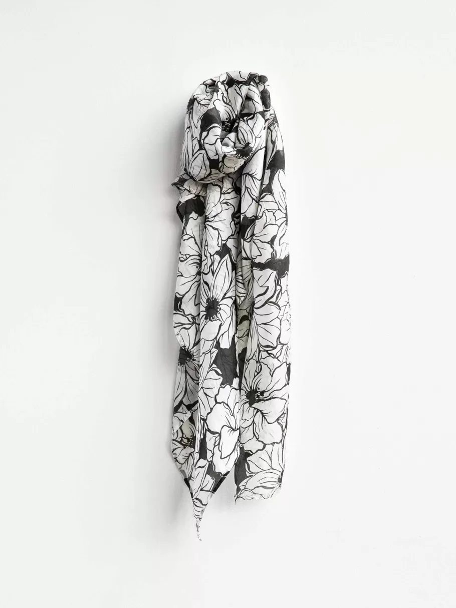 NIC+ZOE Chan Luu Floral Scarf^Women Scarves + Gloves