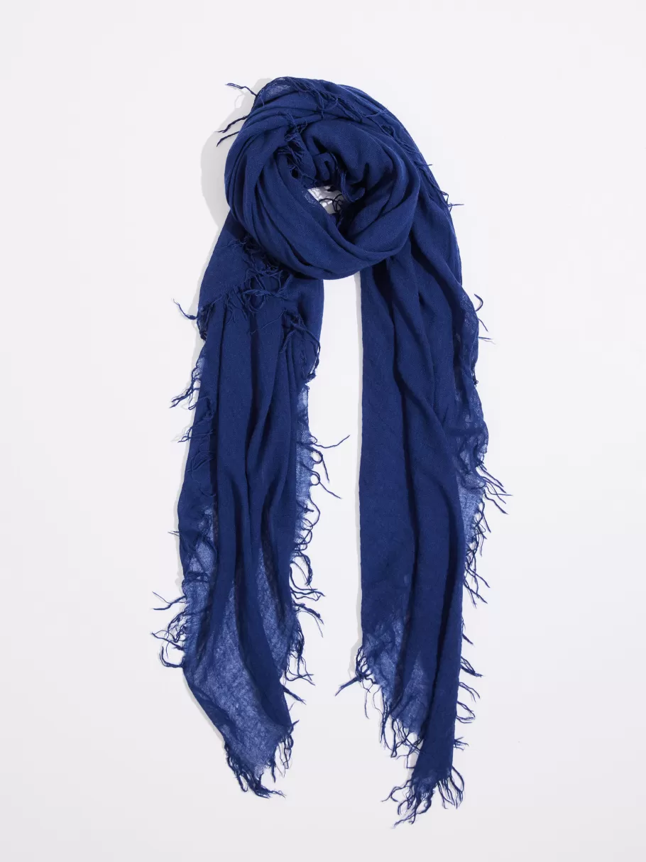 NIC+ZOE Chan Luu Solid Scarf With Fringe Edges^Women Scarves + Gloves