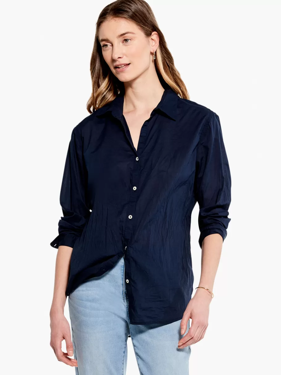NIC+ZOE Cotton Boyfriend Shirt^Women Shirts + Blouses
