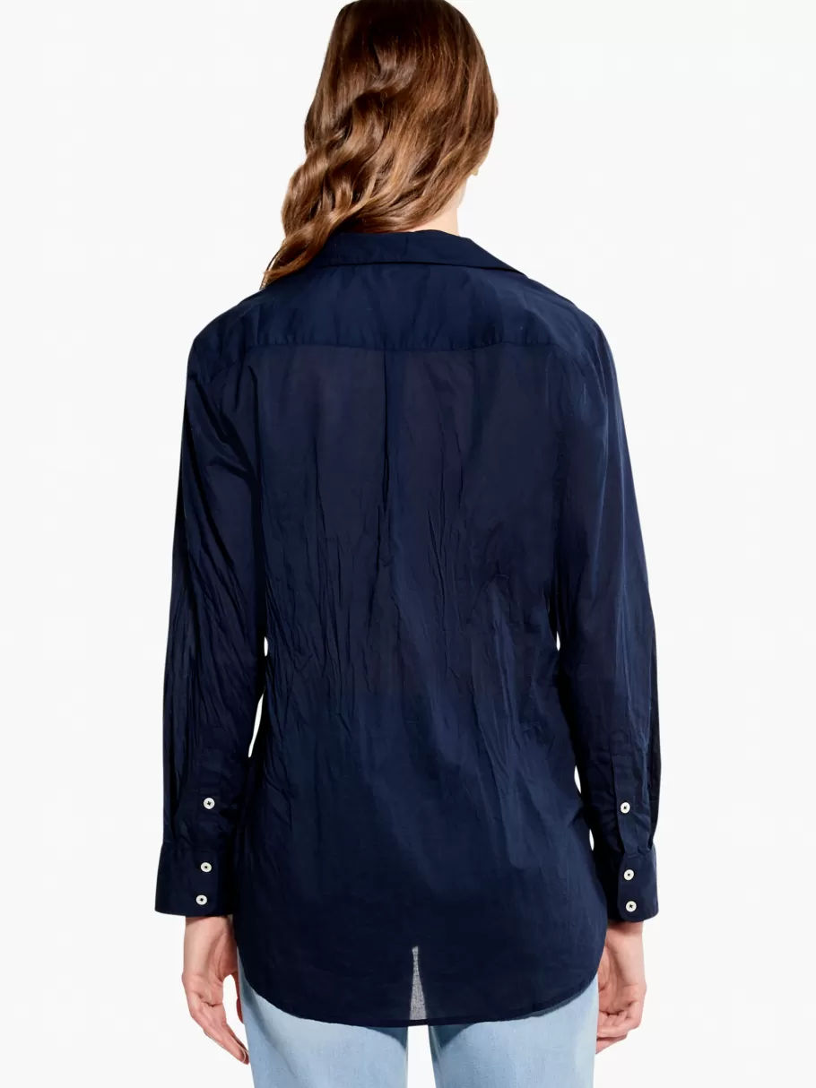 NIC+ZOE Cotton Boyfriend Shirt^Women Shirts + Blouses