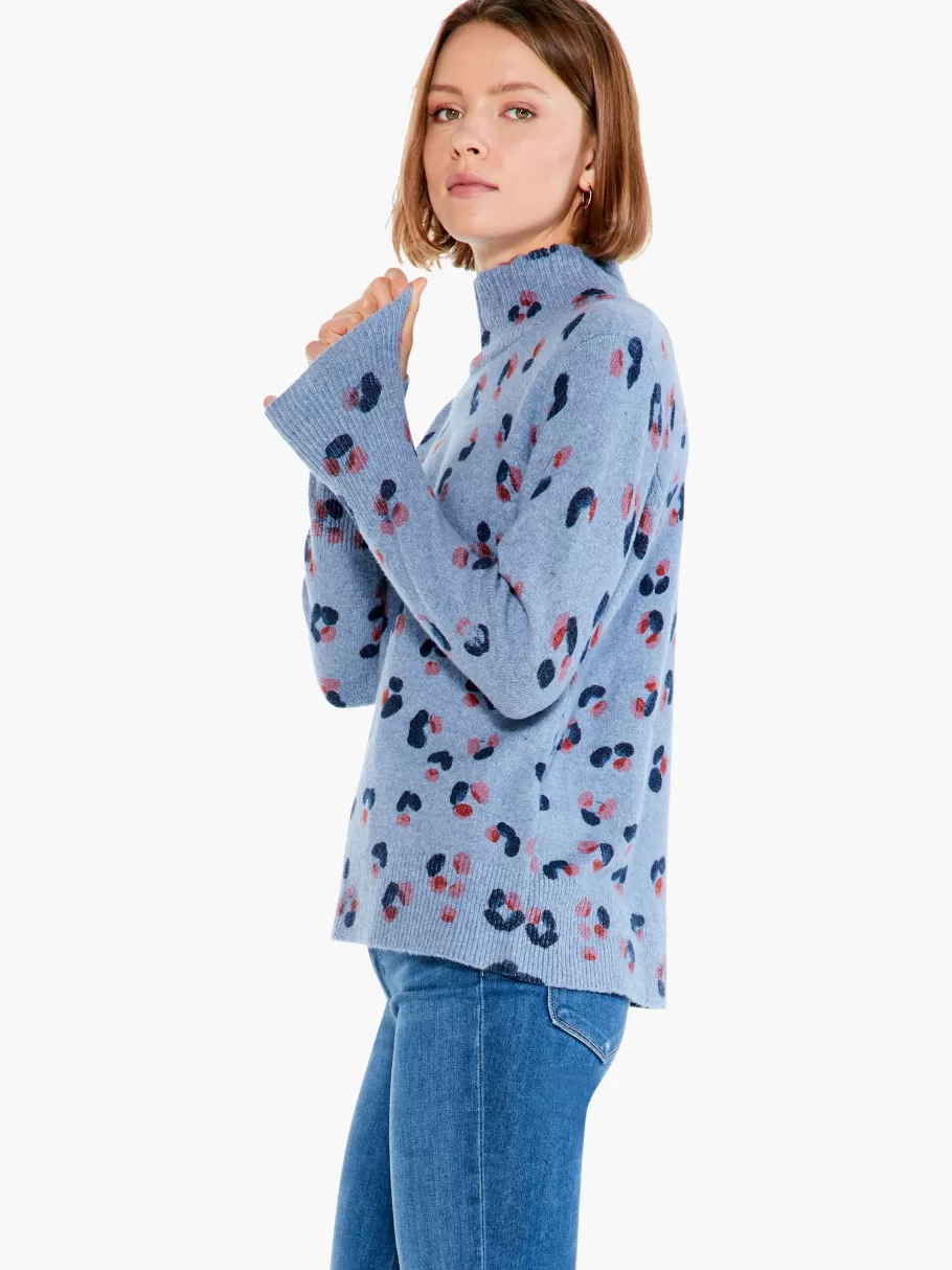 NIC+ZOE Cozy Up Tracks Turtleneck Sweater^Women Sweaters