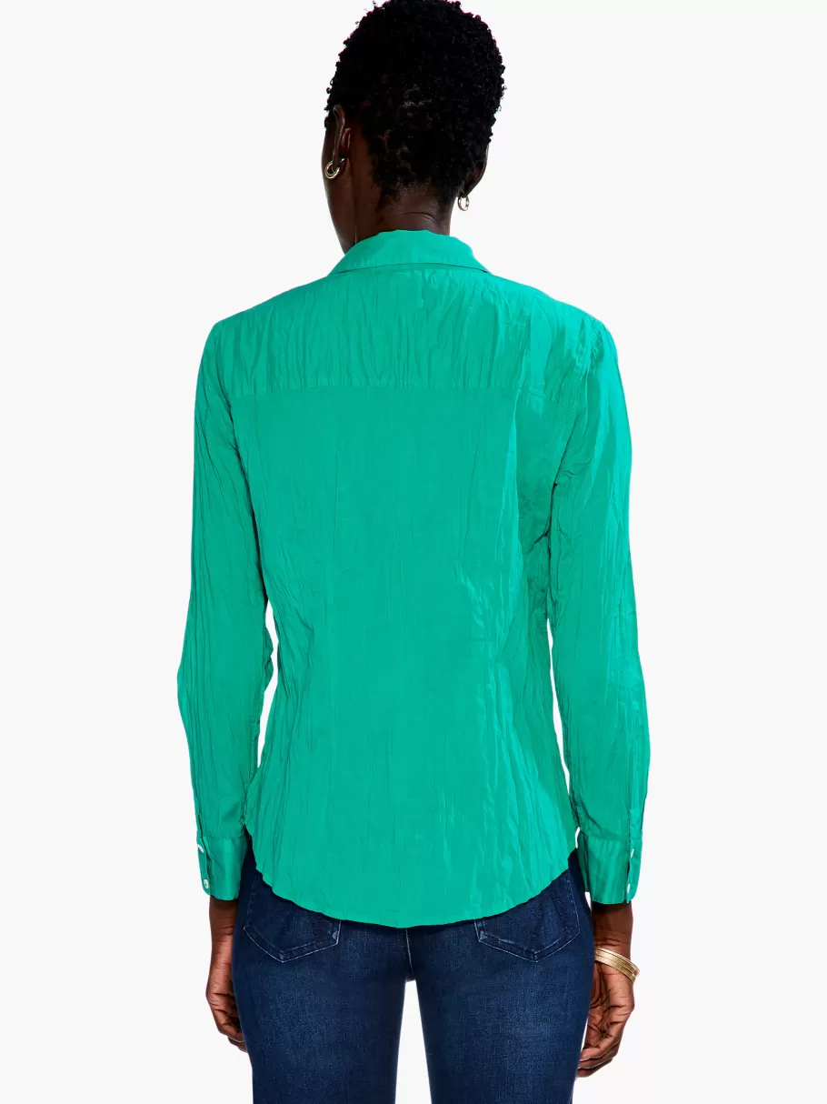 crinkle_shirt_2.webp NIC+ZOE Crinkle Shirt^Women Shirts + Blouses