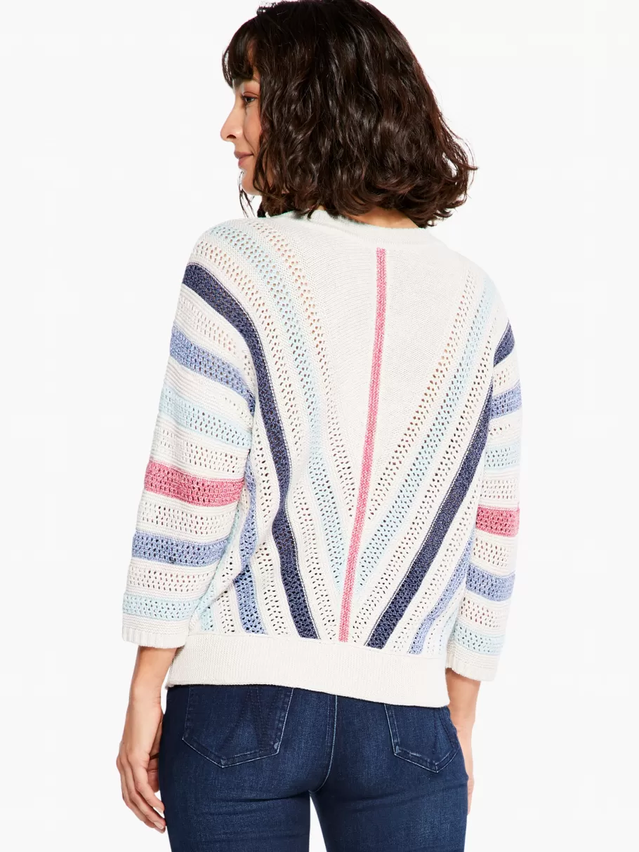 crochet_angles_sweater_2.webp NIC+ZOE Crochet Angles Sweater^Women Sweaters