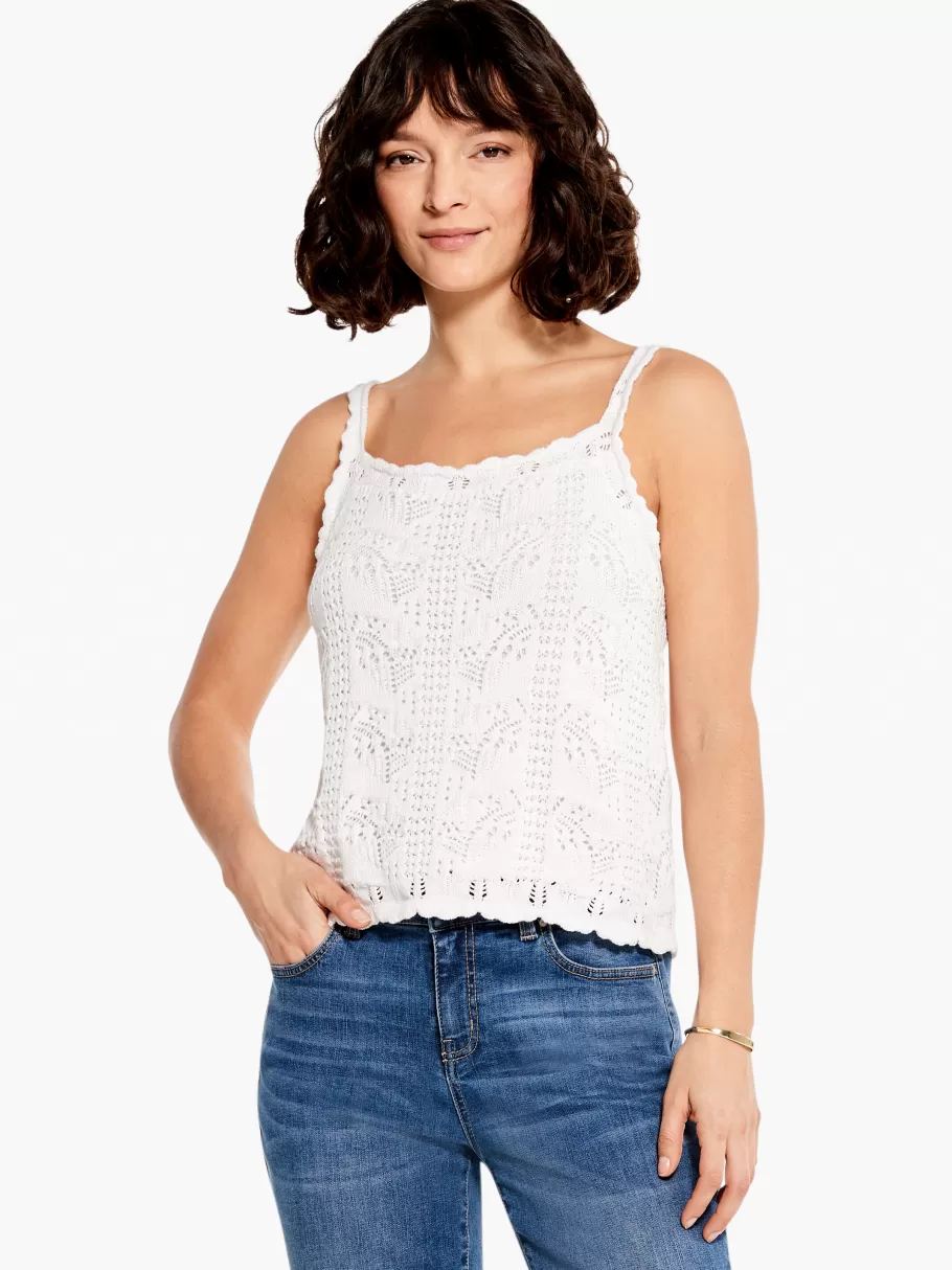 NIC+ZOE Crochet Cami^Women Sweaters