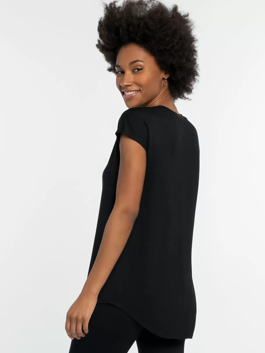 eaze_tee_2.webp NIC+ZOE Eaze Tee^Women Knit Tops + Tees