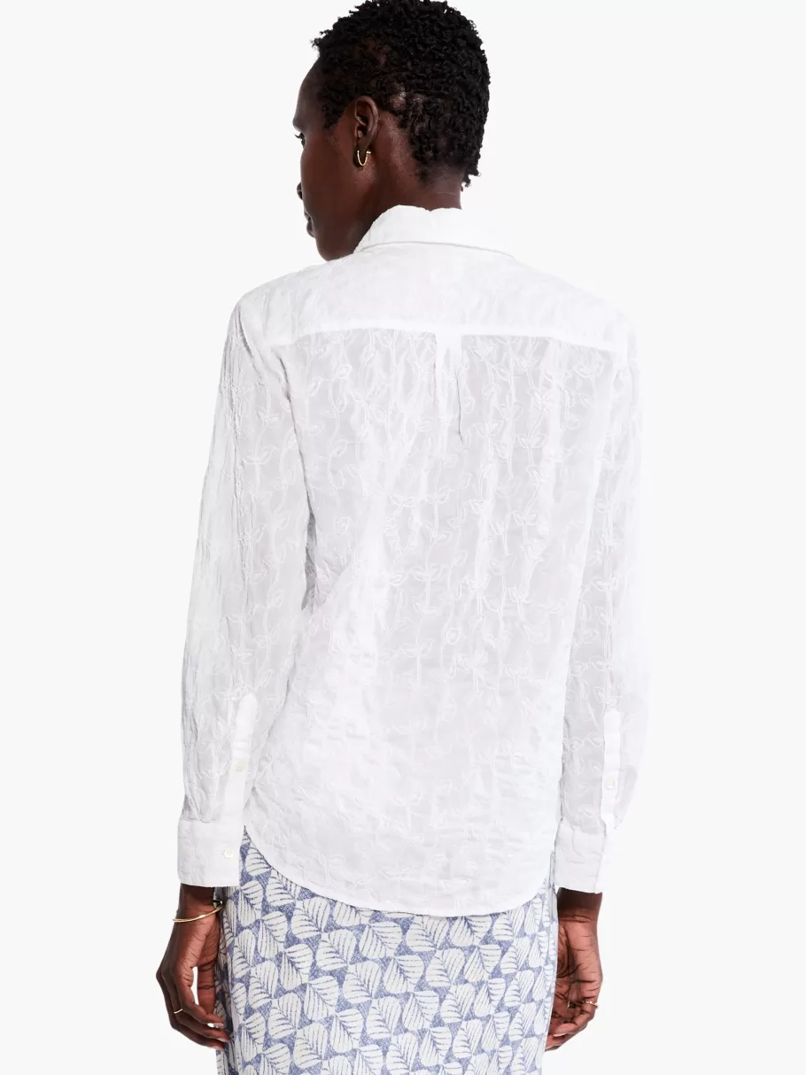 embroidered_sky_shirt_2.webp NIC+ZOE Embroidered Sky Shirt^Women Shirts + Blouses
