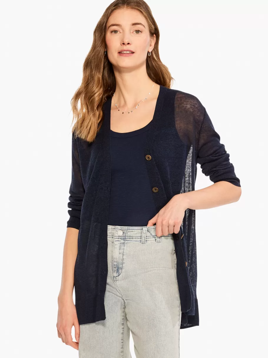 NIC+ZOE Featherweight Button Cardigan^Women Cardigans