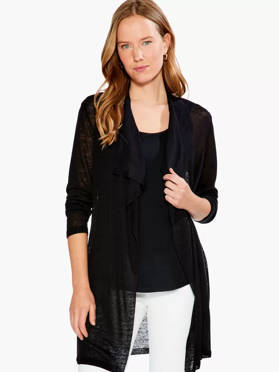 NIC+ZOE Featherweight Drape Cardigan^Women Cardigans