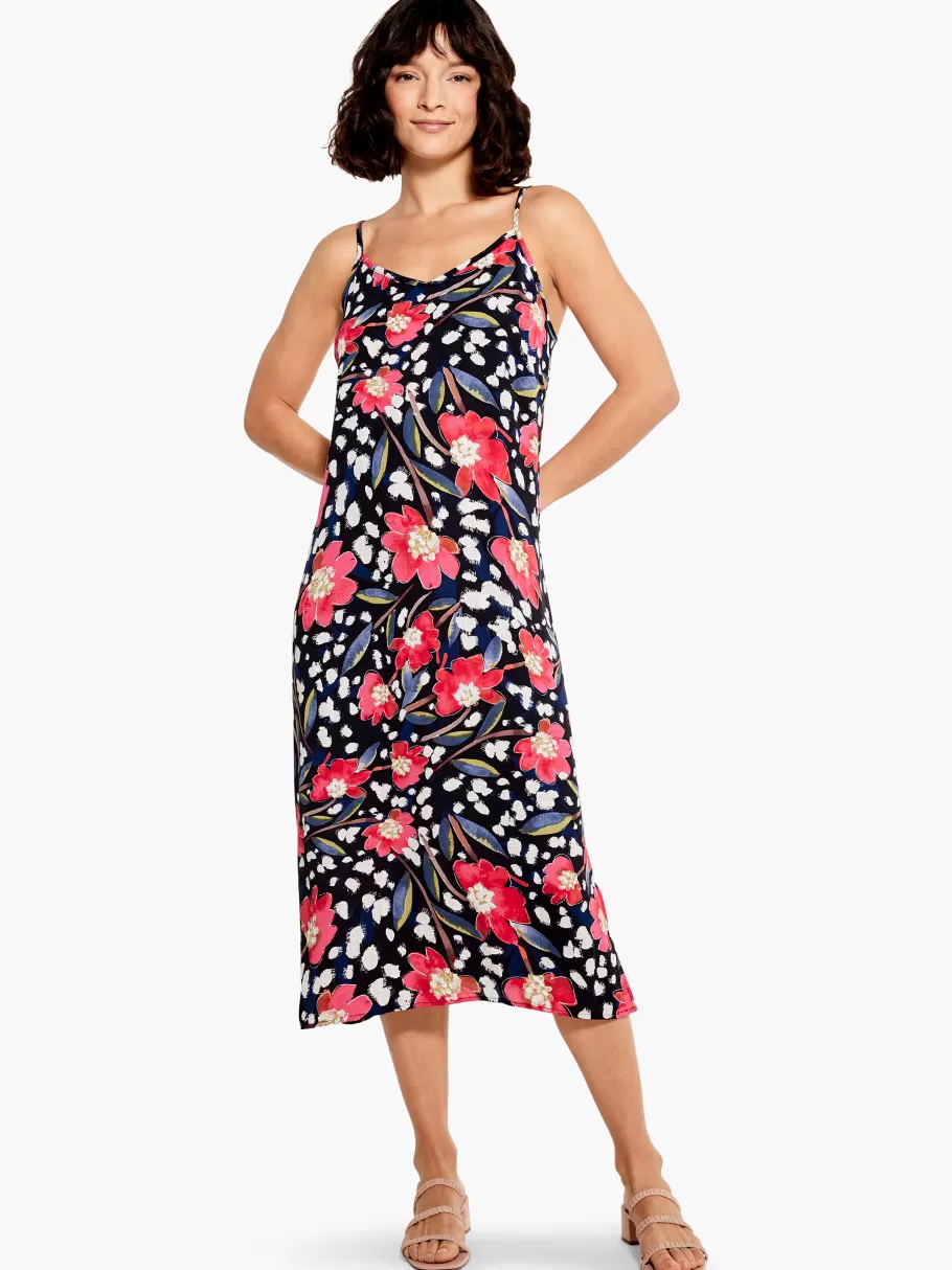 NIC+ZOE Flower Burst Slip Dress^Women Dresses + Skirts