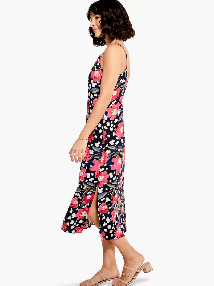 NIC+ZOE Flower Burst Slip Dress^Women Dresses + Skirts