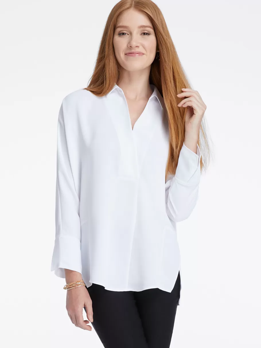 NIC+ZOE Flowing Ease Blouse^Women Shirts + Blouses