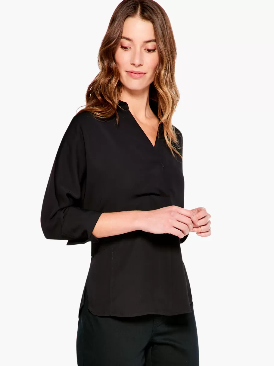 NIC+ZOE Flowing Ease Blouse^Women Shirts + Blouses