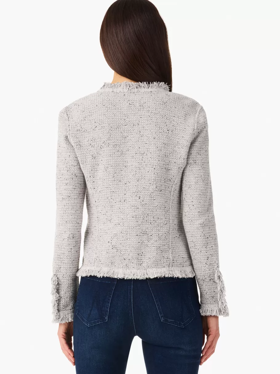 fringe_mix_knit_jacket_3-4.webp NIC+ZOE Fringe Mix Knit Jacket^Women Jackets + Blazers