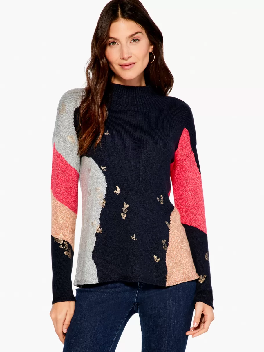 NIC+ZOE Glowing Embers Sweater^Women Sweaters