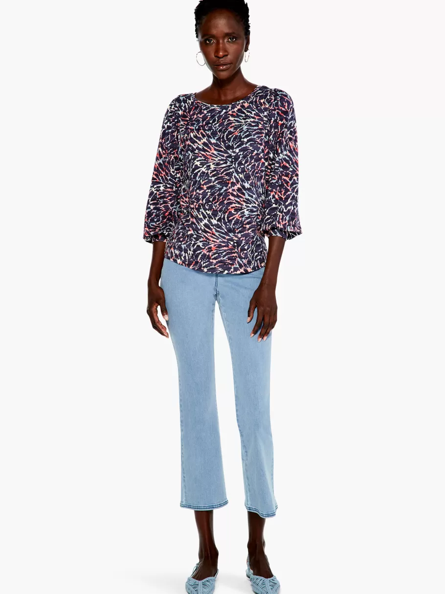 glowing_sunset_top_4.webp NIC+ZOE Glowing Sunset Top^Women Knit Tops + Tees