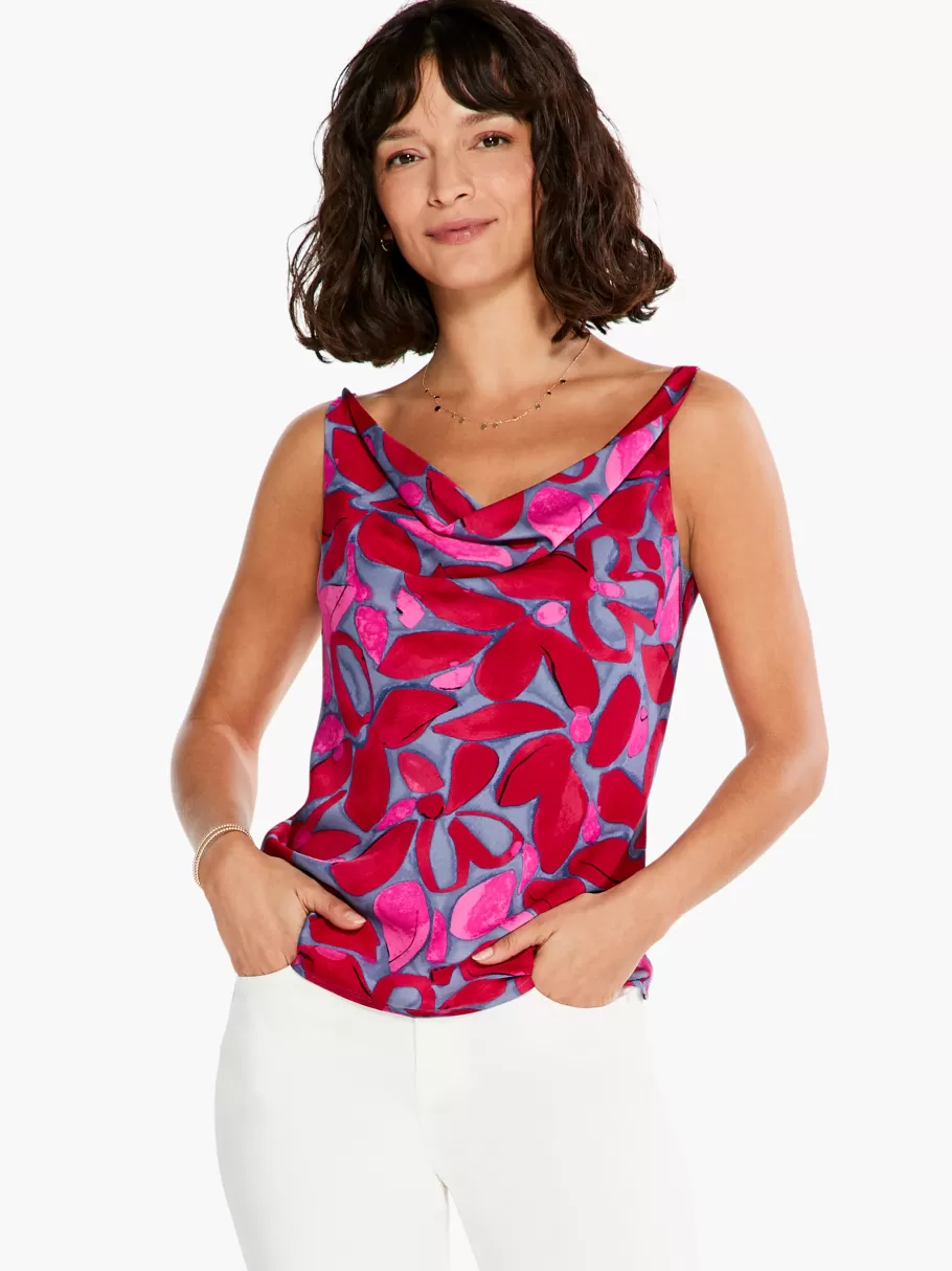 NIC+ZOE Happy Splash Tank^Women Shirts + Blouses