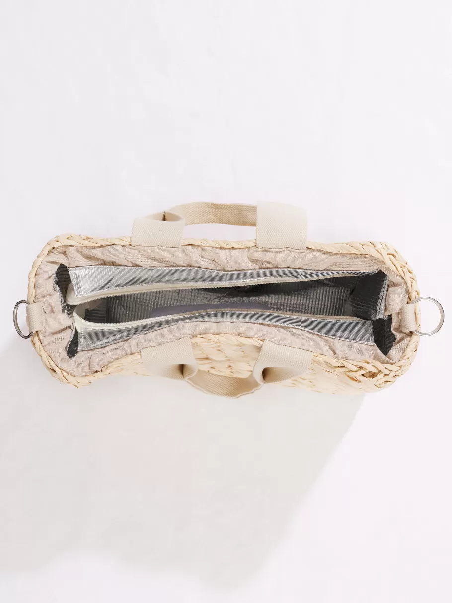 NIC+ZOE Hat Attack - Straw Cooler Tote^Women Handbags