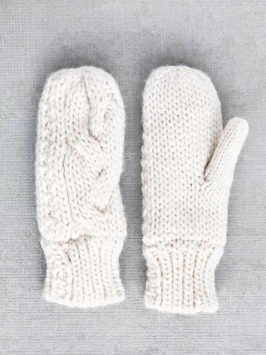 NIC+ZOE Hat Attack Fisherman Cable Mitten^Women Scarves + Gloves