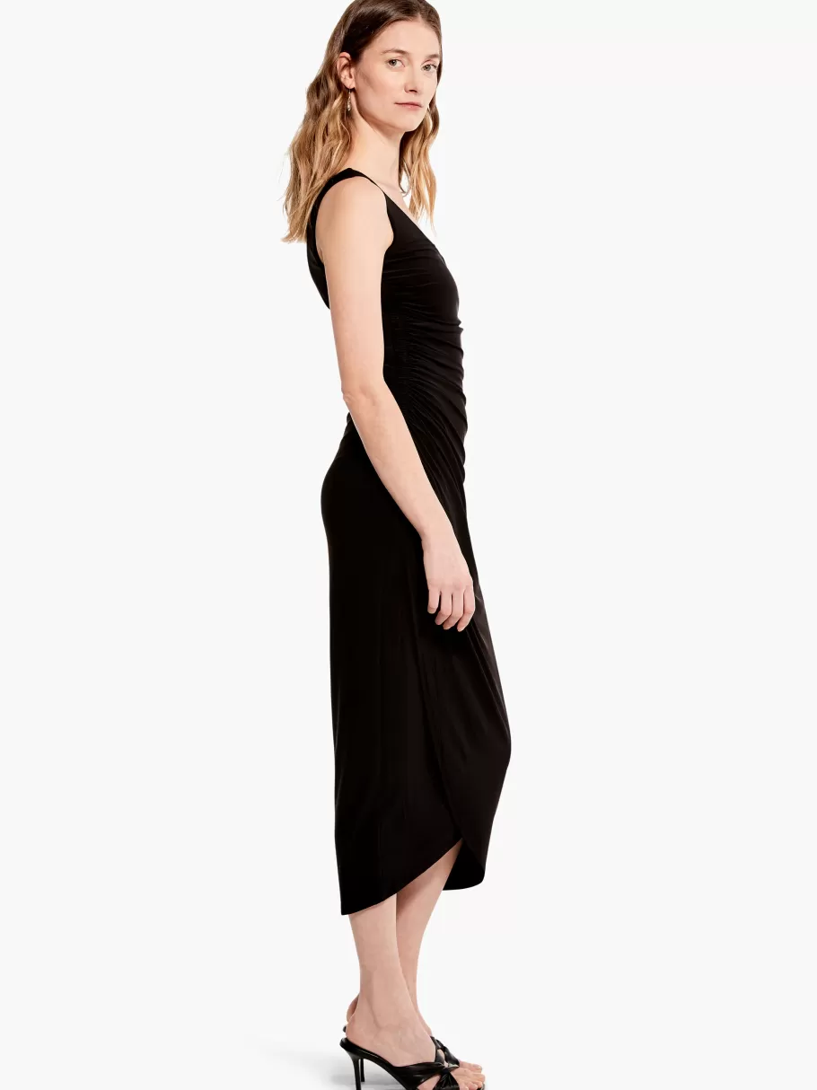 NIC+ZOE High Twist Ruched Dress^Women Dresses + Skirts