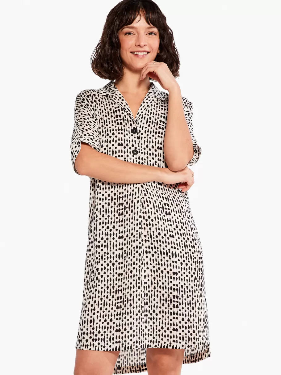 NIC+ZOE Inky Dots Dress^Women Dresses + Skirts
