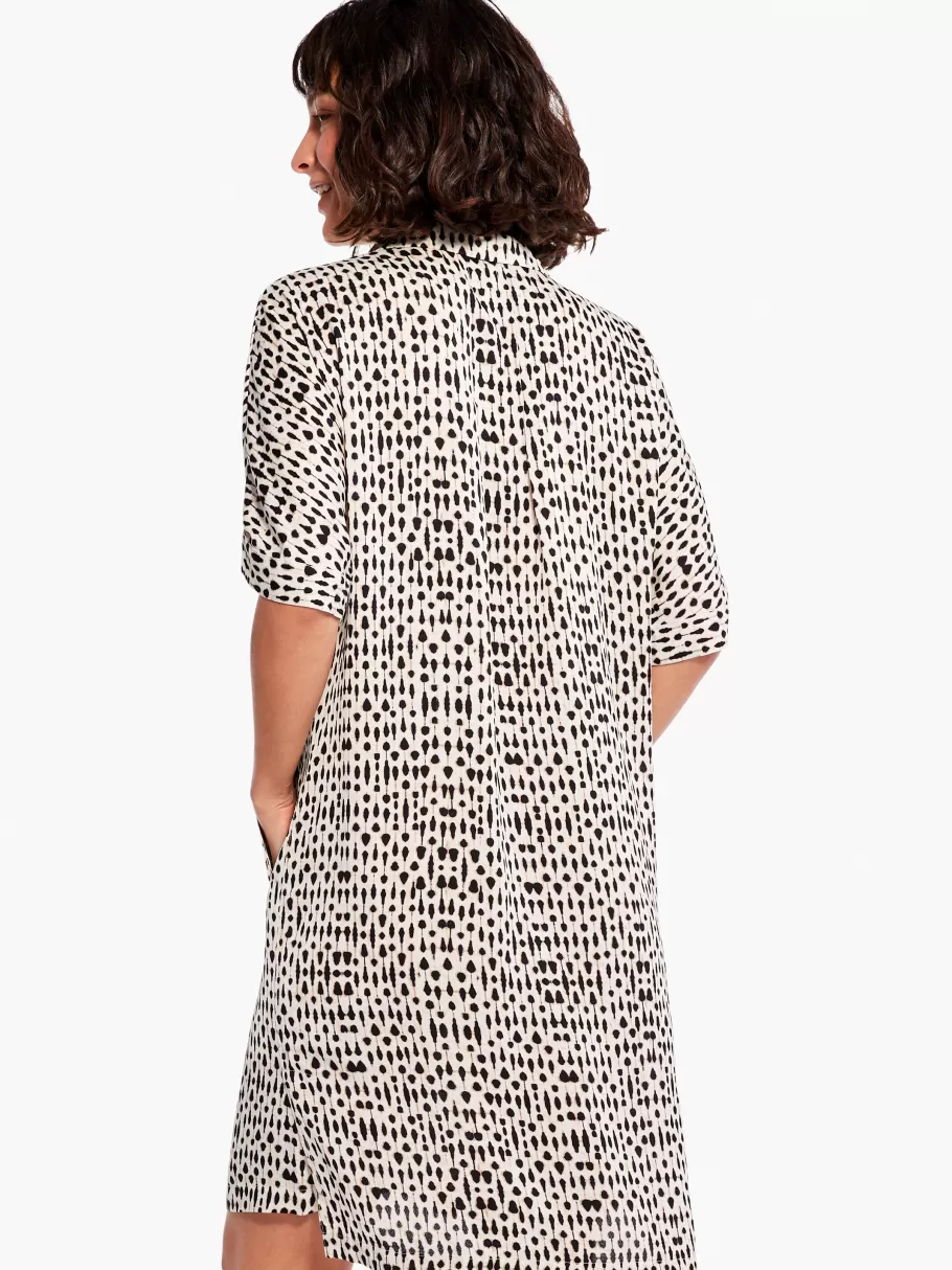 inky_dots_dress_2.webp NIC+ZOE Inky Dots Dress^Women Dresses + Skirts