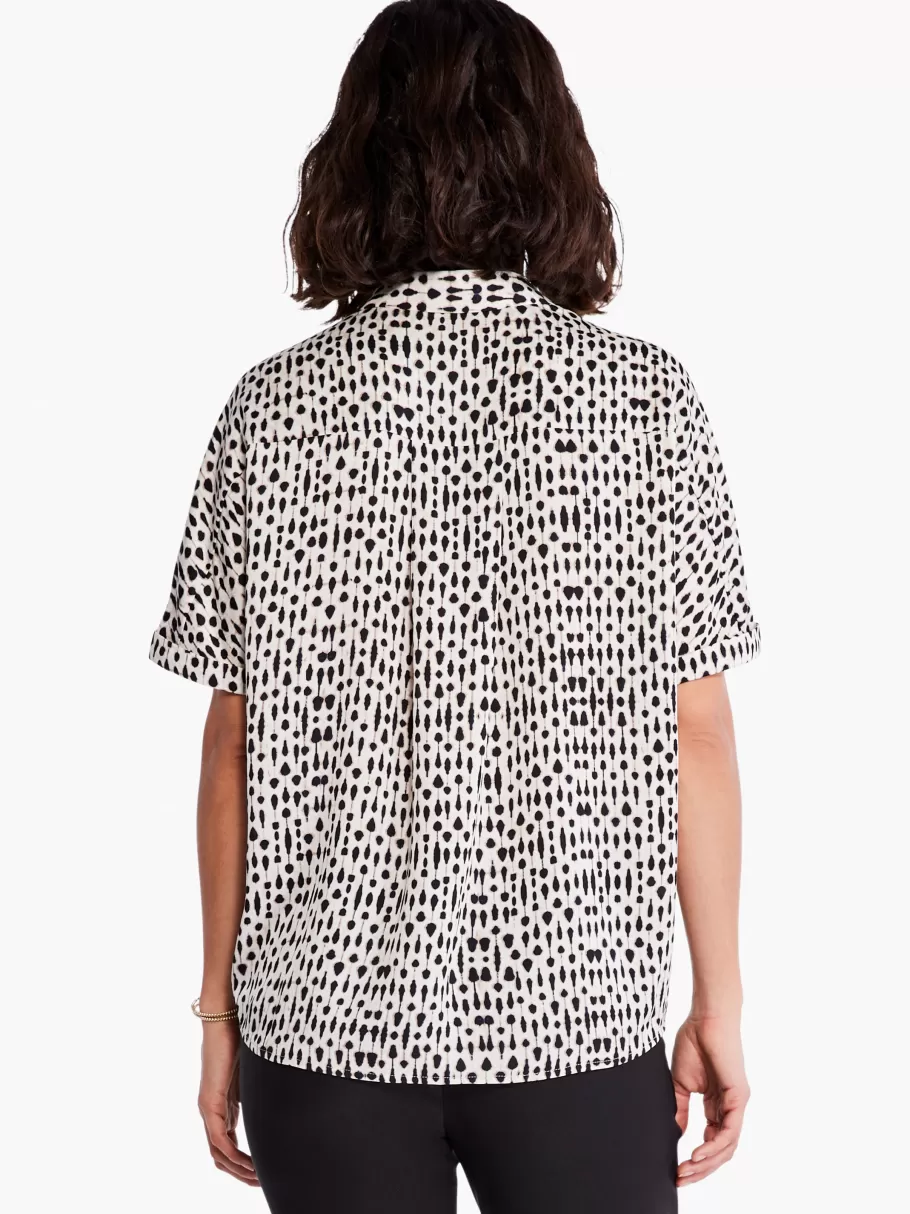 NIC+ZOE Inky Dots Shirt^Women Shirts + Blouses