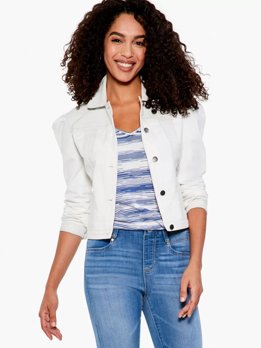 NIC+ZOE Jkt Ariel Leather Jacket^Women Jackets + Blazers