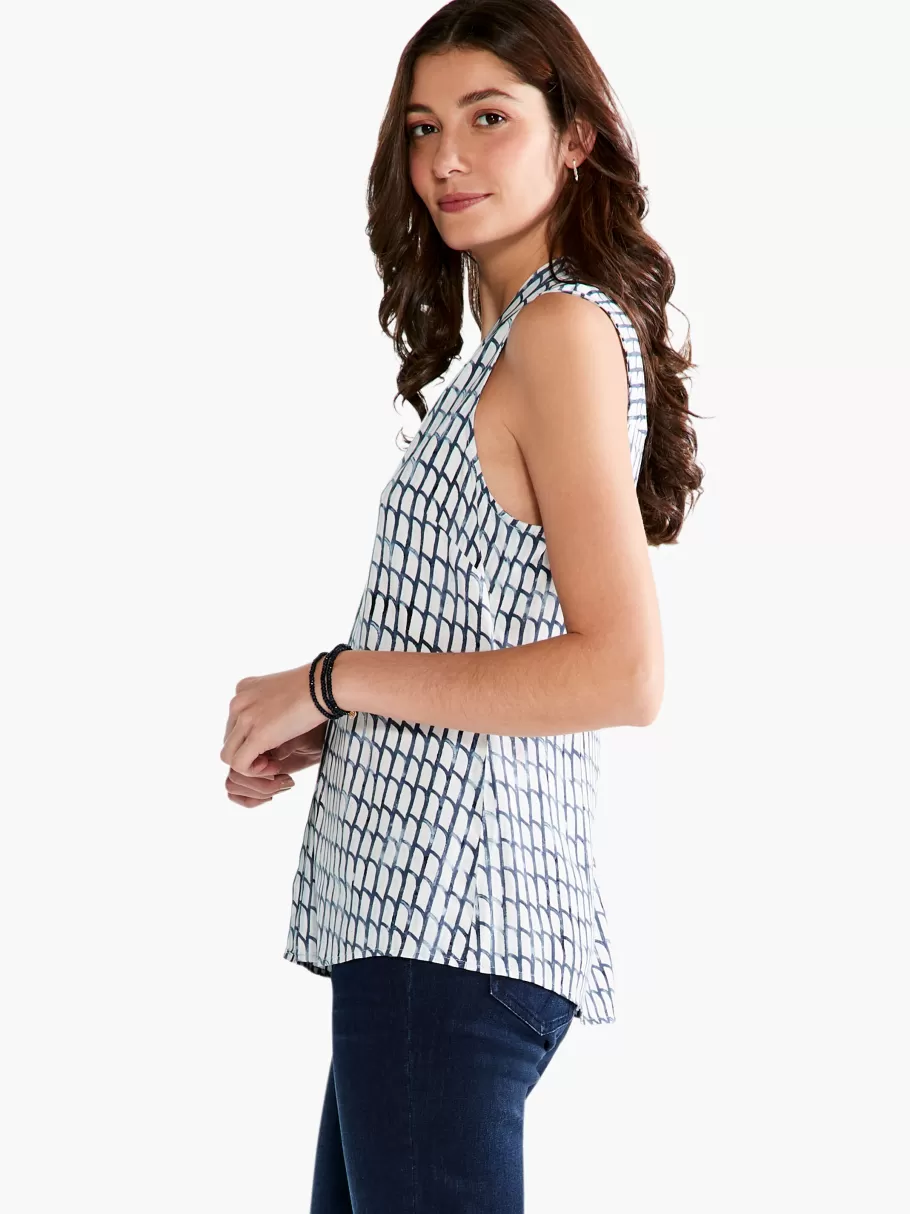 NIC+ZOE Lattice Live In Tank^Women Shirts + Blouses