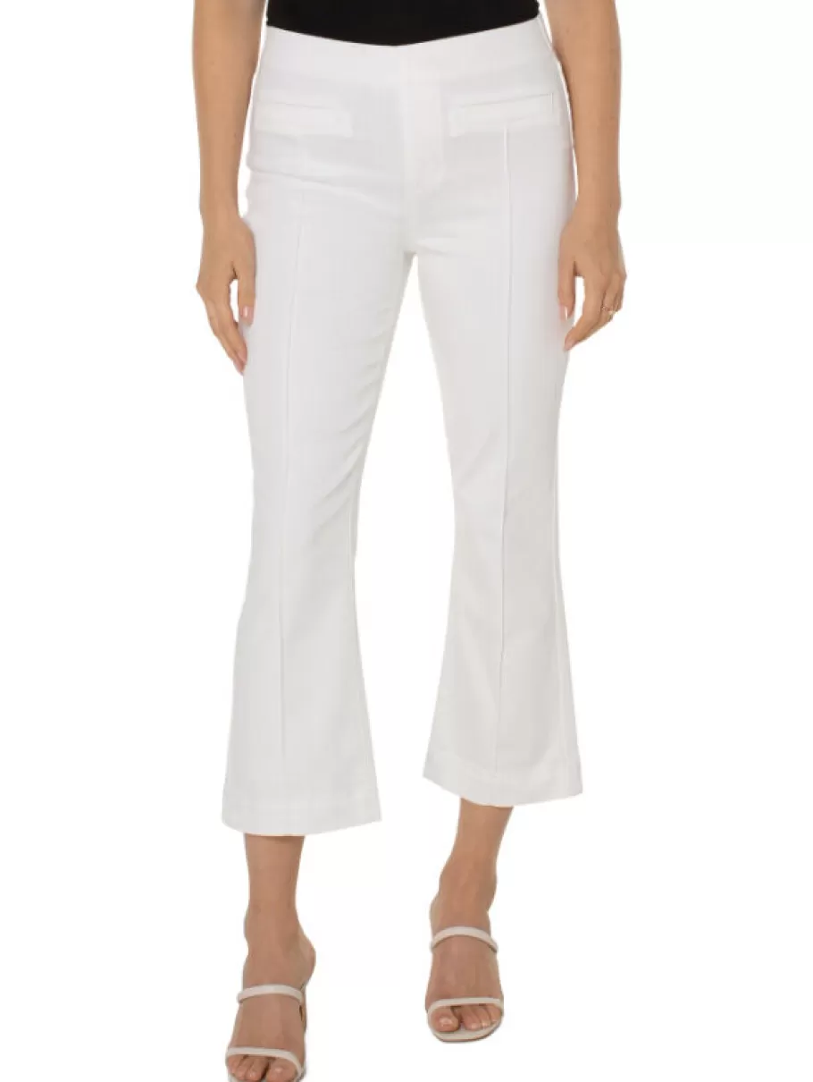 NIC+ZOE Liverpool - Chloe Crop W/ Welt Pockets^Women Pants
