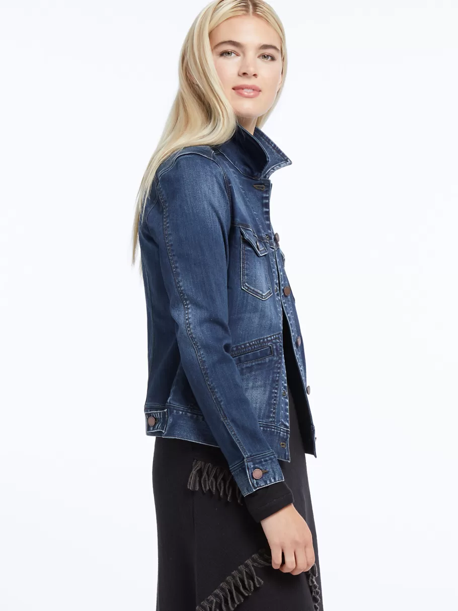 NIC+ZOE Liverpool - Denim Jacket^Women Jackets + Blazers
