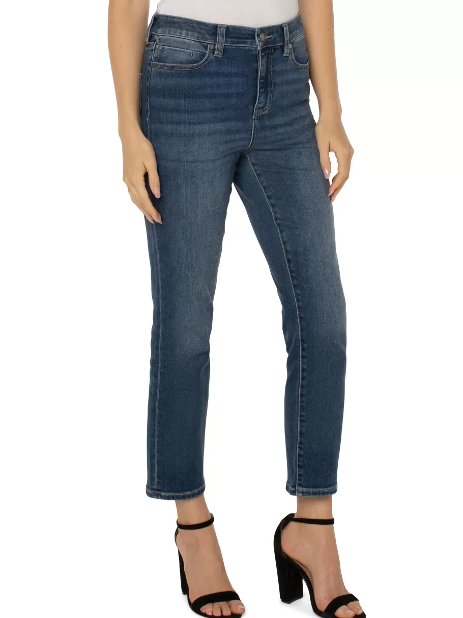 NIC+ZOE Liverpool - High Rise Non-Skinny Skinny^Women Pants