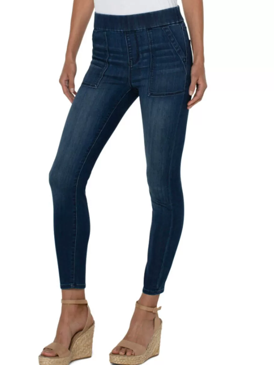 NIC+ZOE Liverpool - Sienna Pull On W/ Utility Pockets^Women Pants