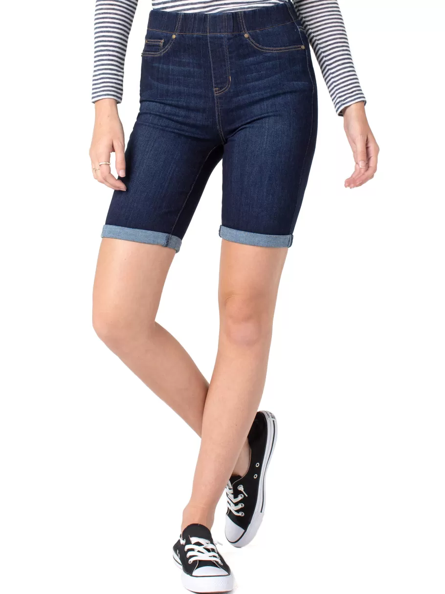 NIC+ZOE Liverpool Chloe Pull-On Bermuda^Women Pants