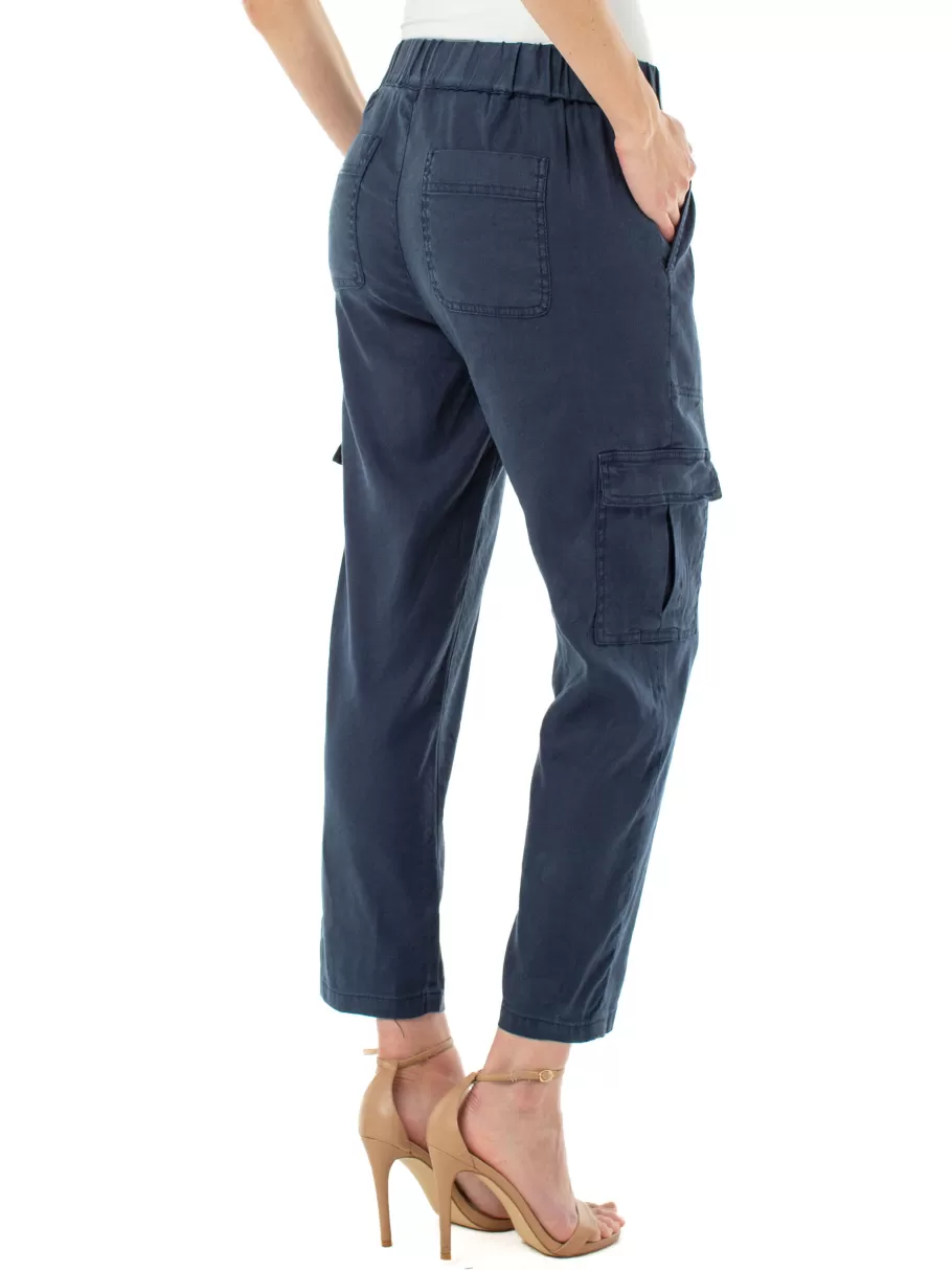 NIC+ZOE Liverpool Elastic Waistband Cargo Pant^Women Pants