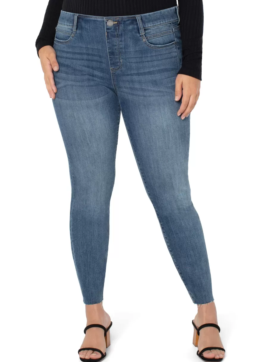 NIC+ZOE Liverpool Gia Glider Skinny Ankle Plus^Women Pants