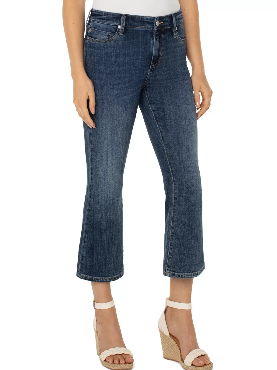 NIC+ZOE Liverpool Hannah Crop Flare^Women Pants