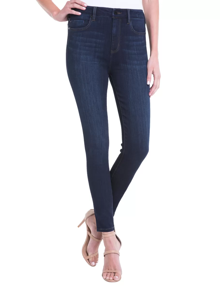 NIC+ZOE Liverpool Petite Abby High-Rise Ankle^Women Pants