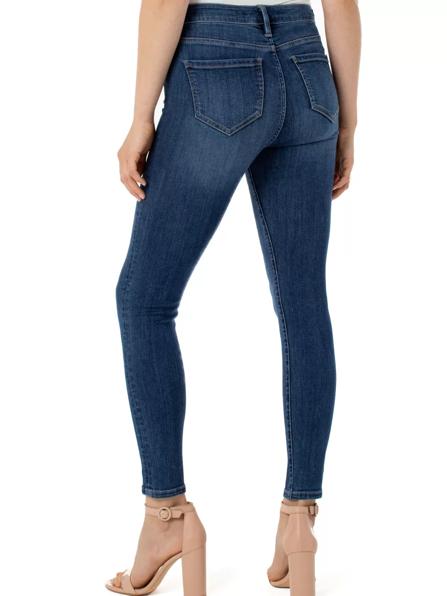 NIC+ZOE Liverpool Petite Abby High-Rise Ankle^Women Pants