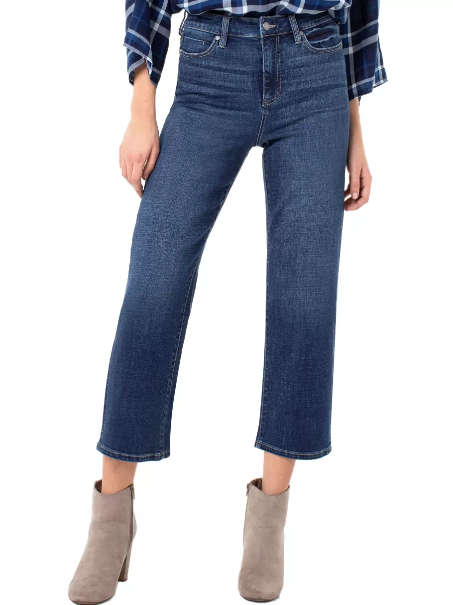NIC+ZOE Liverpool Stevie Hi-Rise Stovepipe 26^Women Pants