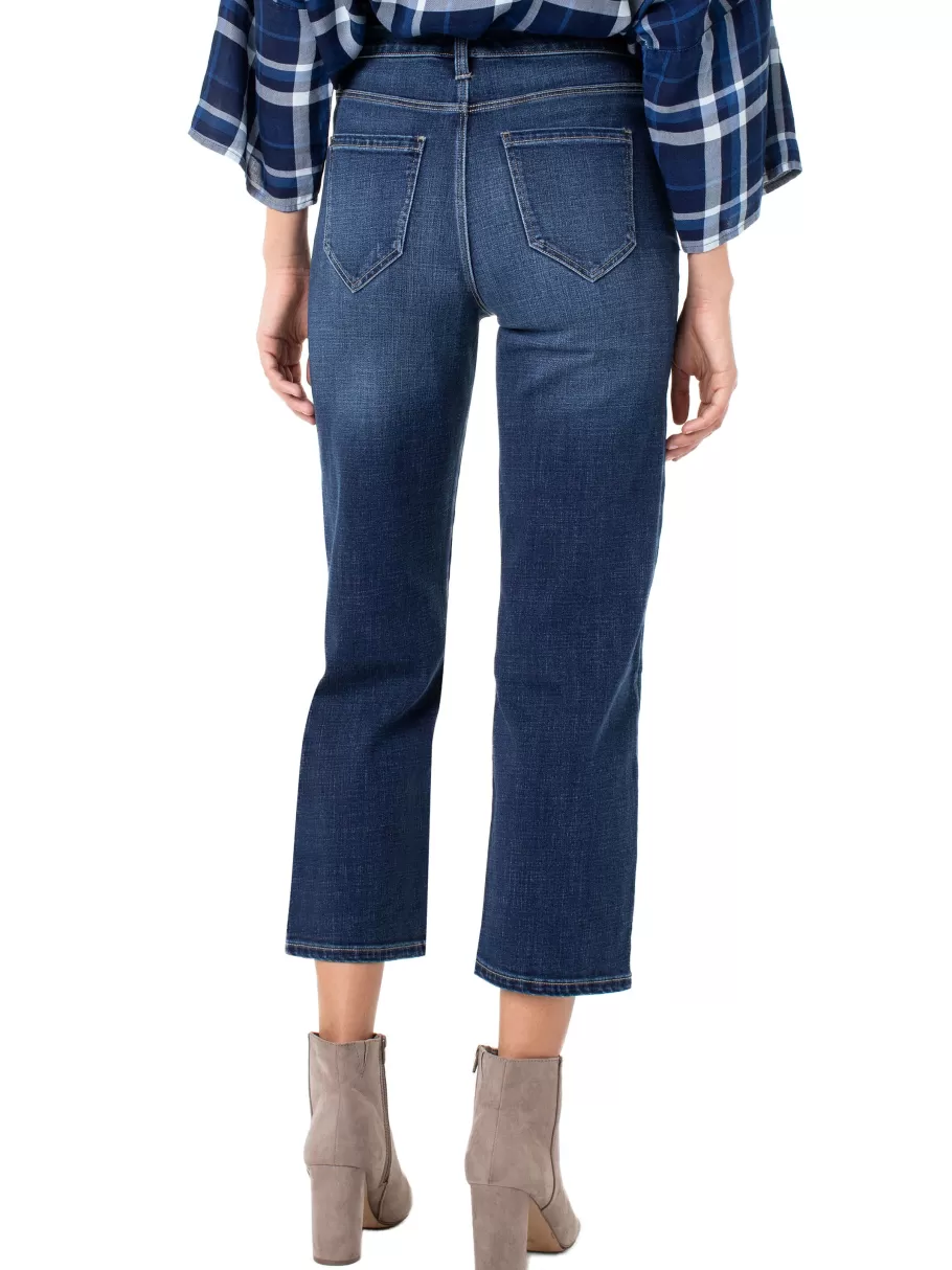 NIC+ZOE Liverpool Stevie Hi-Rise Stovepipe 26^Women Pants